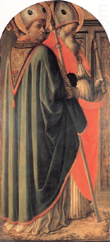 St.Augustine and St Ambrose, Fra Filippo Lippi